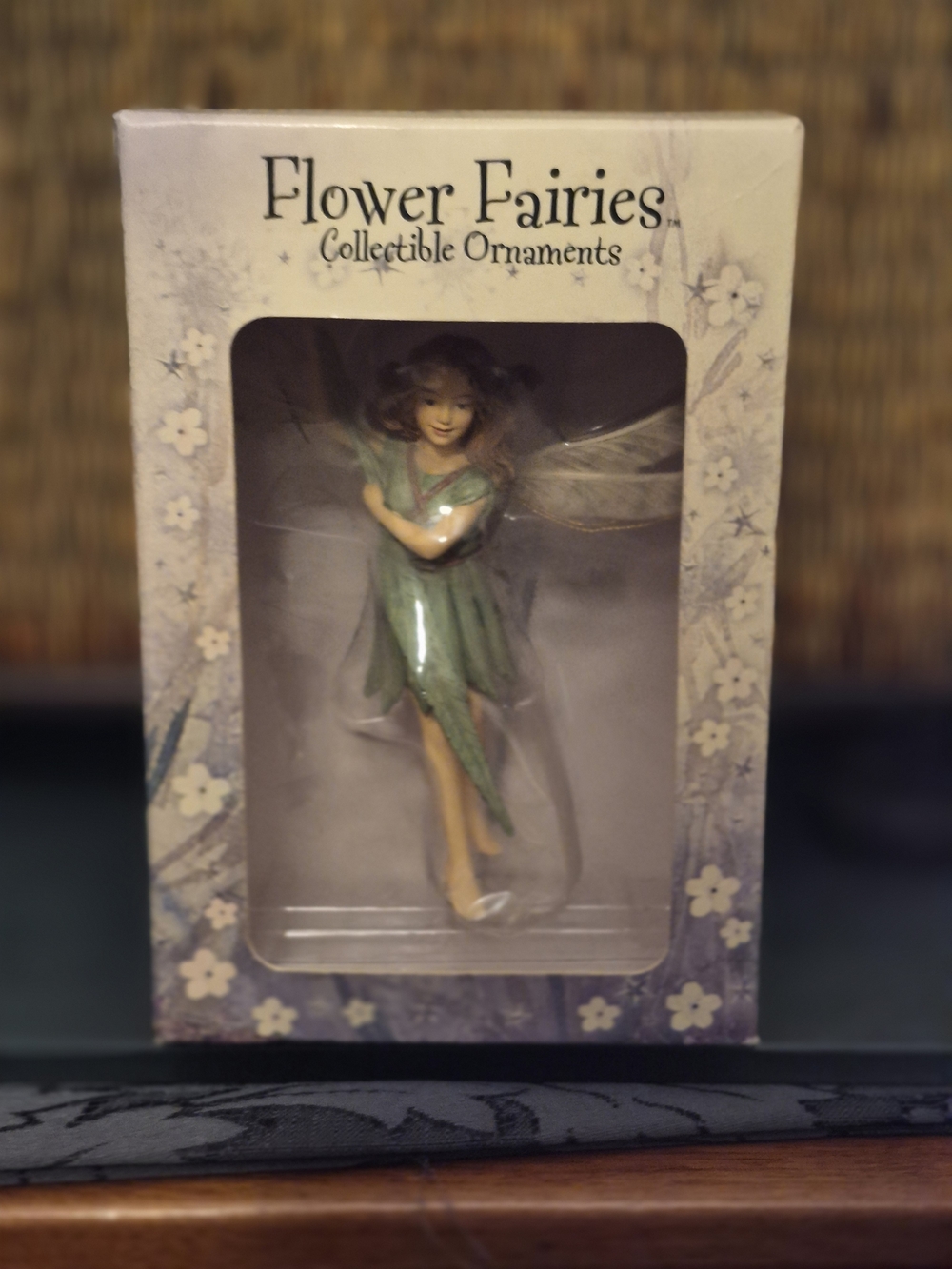 Flower Fairies Collectible Ornament - Green Fairy Figurine